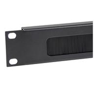 StarTechcom Pannello di gestione cavi per server rack orizzontale con spazzola a