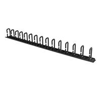 StarTechcom Pannelo Gestione Cavi Verticale per Server Rack con Gancio a D 20U