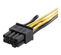 ST PCIEX68ADAP - 6 PCI-E su 8 PCI-E, 15 cm, nero/giallo