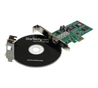 StarTech.com Scheda di Rete Ethernet PCI express a Fibra Ottica SFP - Adattatore PCIe NIC Gigabit