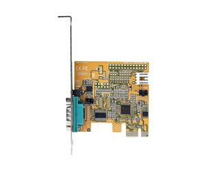 StarTechcom Pci Express Serial Card PCIe to Rs232 Nic PCI-Express