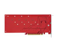StarTechcom QUAD-M2-PCIE-CARD-B PCIe M.2 PCIe 4.0 Rosso 4353192 h 7,8 Gbit/s