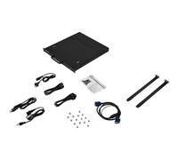 StarTechcom Rack Kvm Console Vga 17 LCD Console kvm 1-port (RKCONS1701)