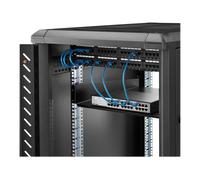 StarTechcom Ripiano per montaggio a rack fisso profondità 22" 2U 22 kg Mensola