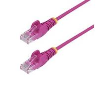 StarTechcom rosa Slim Cat6 Ethernet Cable Cavo Rete UTP 0,25 N6PAT25CMPKS
