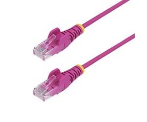 StarTechcom rosa Slim Cat6 Ethernet Cable Cavo Rete UTP 0,25 N6PAT25CMPKS