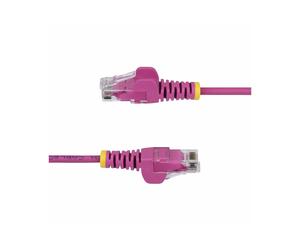 StarTechcom rosa Slim Cat6 Ethernet Cable Cavo Rete UTP 2,5 N6PAT250CMPKS