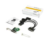 StarTechcom Scheda adattatore seriale PCI Express RS232 a 4 porte Scheda