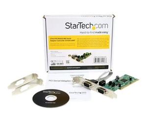 StarTechcom Scheda adattatore seriale PCI RS-422/485 a 2 porte con 161050 UART