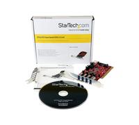 StarTechcom Scheda Pci con 4 porte USB 3.0 (5Gbps) SuperSpeed con alimentazione
