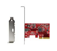 StarTechcom Scheda PCIe USB 3.2 Gen 2x2 a 1 porta USB-C SuperSpeed 20Gbps PCI