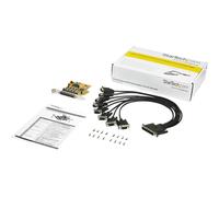 StarTechcom Scheda seriale PCI Express a 8 porte Scheda adattatore seriale PCIe