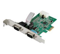 StarTechcom Scheda Seriale PCI Express con 2 Porte Controller PCIe RS232 16950