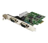 StarTechcom Scheda Seriale PCI Express da 2 porte DB9 con UART 16C1050 PEX2S1050