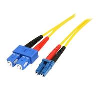StarTechcom Single-Mode Fiber Patch Cable LC SC Cavo Rete SMFIBLCSC1