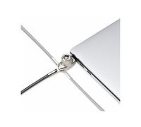 StarTechcom Slim Lock Noble Wedge Slot Compatible 6.6ft SNBLK-LAPTOP-LOCK