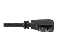 StarTechcom Slim Micro USB 3.0 Cable m/m Right-Angle USB3AU50CMRS