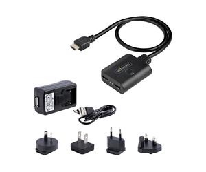 StarTechcom Splitter HDMI 4K a 2 Porte Sdoppiatore Video HDMI 2.0 4K 60Hz con 1