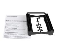 StarTechcom Staffa di montaggio Tool-Less per doppio disco BRACKET225PT