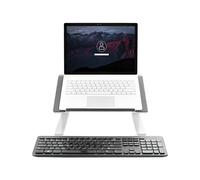 Startech Laptop Stand Adjustable Tilted One Size Black / Silver