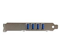StarTech.com Adattatore scheda controller PCI Express PCIe SuperSpeed USB 3.0 a 4 porte con UASP - Alimentazione SATA ( PEXUSB3S4V )