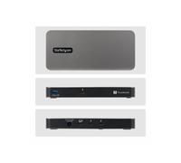StarTech Hub Thunderbolt 5 a 4 Porte con KVM Thunderbolt Share, 80,120Gbps, Multi-Monitor 8K, PD 140W, USB-A 10Gbps, TB4,USB4, MacBook M4 Pro,Max, M5