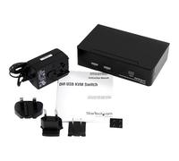 StarTechcom Switch KVM DVI USB 2 porte con audio e hub USB 2.0 1920 x 1200 Pixel