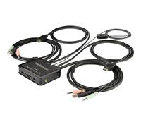 ST SV211HDUA4K - 2-Port KVM Switch, HDMI, USB, Audio