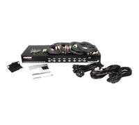 StarTechcom Switch KVM VGA USB a 8 porte montabile su rack SV831DUSBAU