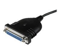 StarTech.com Cavo adattatore stampante USB a parallela DB25 - 1,80 m M/F