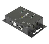 StarTech.com Hub adattatore USB a seriale 2 porte per montaggio a parete con clip per guide DIN