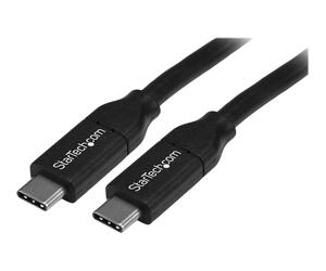 StarTechcom USB-C Cavo con Power Delivery 5A St/St - USB 2.0 USB2C5C4M