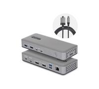 StarTechcom USB-C Dock 2x DP 4K60 1GbE 100W PD La 201UE-USBC-DOCK