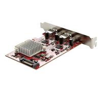 StarTechcom Usb-C PCIe Karte con 4 Ports Usb Pci Express PEXUSB312A2C2V