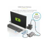 StarTechcom Usb-C Triple-Monitor Multiport Adapter La 154B-USBC-MULTIPORT