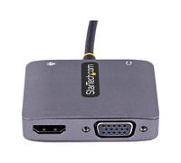 StarTechcom USB C Video Adapter HDMI/VGA 4K 122-USBC-HDMI-4K-VGA