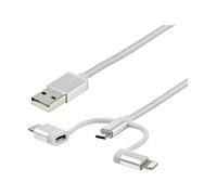 StarTechcom USB Lightning Kabel USB-C Micro-B Laddekabel Cavo LTCUB1MGR