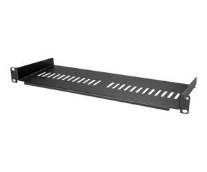 StarTechcom Vented Rack Shelf 7 in Deep 7 Rackmount 1 he CABSHELF1U7V