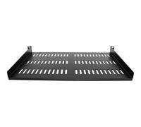 StarTechcom Vented Server Rack Cabinet Shelf 12in Rackmount SHELF-1U-12-FIXED-V