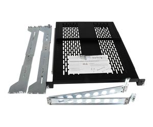 StarTechcom Vented Sliding Rack Shelf 2 he UNISLDSHF19M