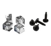 StarTechcom Viti e Dadi con clip di fissaggio per Rack CLPSCRW1032