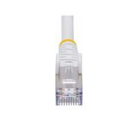 StarTechcom White Cat8 Ethernet Cable LSZH Cavo Rete FTP NLWH-5M-CAT8-PATCH