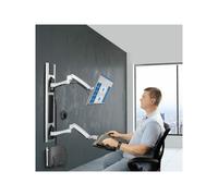 StarTechcom Workstation con montaggio a parete supporto VESA 2PASTSC-WALL-MOUNT
