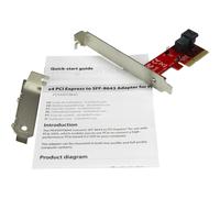 StarTechcom x4 PCI Express auf SFF-8643 Adapter per PCIe PEX4SFF8643