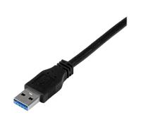 StarTechcom zertifiziertes USB 3.0 SuperSpeed Kabel a auf B black 3 USB3CAB1M