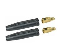 STARTECHWELD Connettore per cavo di saldatura 2-MPC-M, set maschio 1/0-2/0 Twist Lock, 2-MPC-M (confezione da 2)