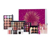 Starter Beauty Collection - Set cosmetico da viaggio, applicatore per | labbra eyeliner, per contorno viso, scatola per trucco, palette di pennelli per ombretto premium per una fluidità
