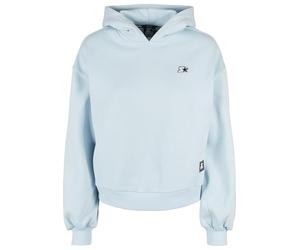 Starter Black Label Felpa con Cappuccio da Donna Starter Essential Oversized, Icewaterblue, S Große Größen