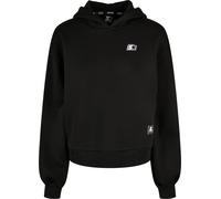 Starter Black Label Felpa sportiva nero / bianco Donna Starter Black Label XL nero / bianco