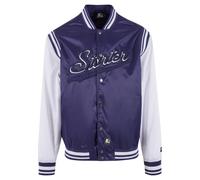 Starter Black Label Giacca di mezza stagione blu notte / bianco Uomo Starter Black Label S